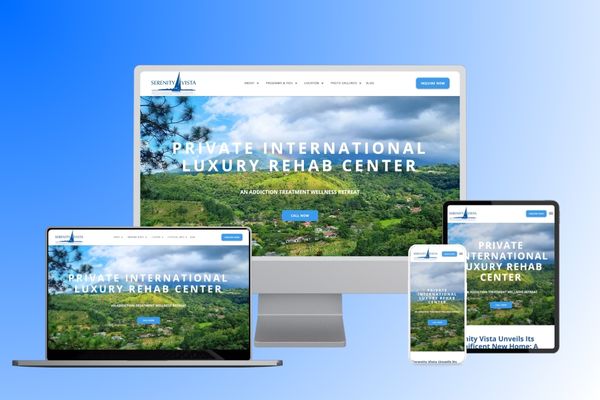 Serenity Vista Website Preview
